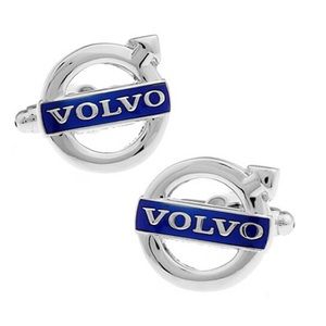 Volvo Luxury Car Hood Ornament Logo Inspired Cufflinks